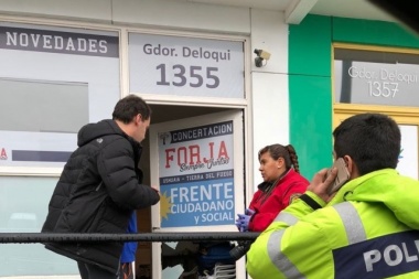 Detuvieron a un hombre vinculado con el robo de elementos en la sede de Forja en Ushuaia