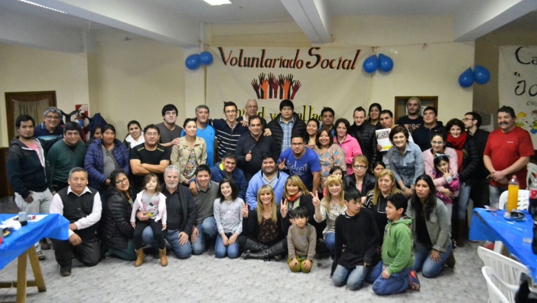 Souto se reunió con integrantes del “Voluntariado Social” en Ushuaia