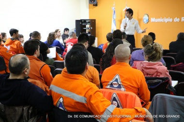 Se realizó un curso de “prevención del estrés postraumático”