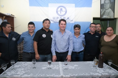 Referentes gremiales expresaron su apoyo a la candidatura de Martín Pérez