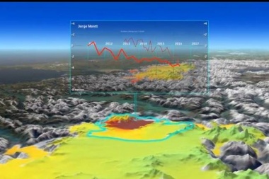El deshielo en los glaciares de la Patagonia se aceleró entre 2011 y 2017