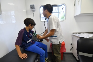 La Unidad Sanitaria Móvil de Ushuaia estará en el Cañadón del Parque