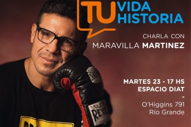 “Maravilla” Martínez brindará una charla motivacional y una clínica de boxeo
