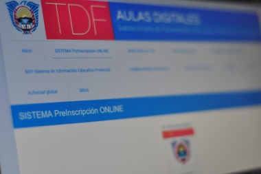 Ponen en funcionamiento una aplicación online para pre inscribir a estudiantes en la provincia