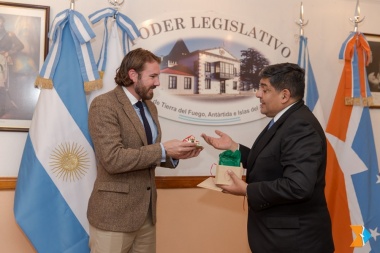 Arcando recibió a diplomático de la Embajada de Estados Unidos