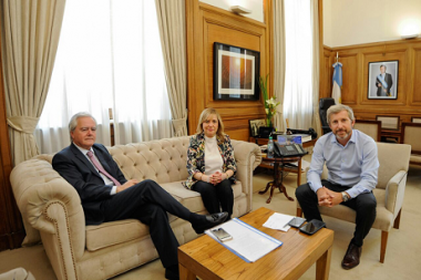Boyadjian se reunió con Frigerio y Pinedo para analizar alcances del pacto Fiscal