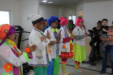 “Payaterapeutas” visitaron el Centro de Rehabilitación “Mamá Margarita”