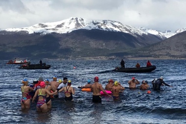 El Municipio de Río Grande acompañó la realización del "Campeonato Argentino de Aguas Frías"