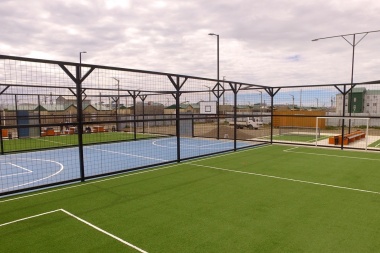 El Municipio construirá tres nuevos playones deportivos en la Margen Sur