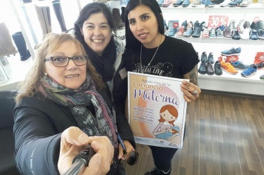 Ya son diez los comercios de Río Grande que ofrecen un espacio de lactancia materna