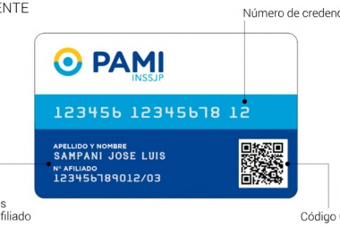 Afiliados a PAMI tendrán nuevo carnet