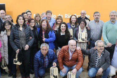 Río Grande, 97 años: Melella encabezó un agasajo a trabajadores municipales jubilados