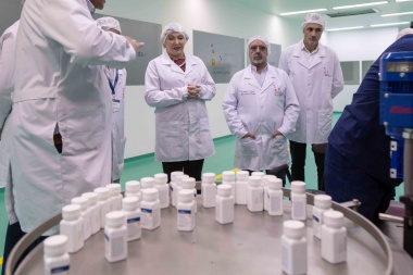 El Laboratorio del Fin del Mundo concluyó el primer lote de medicamentos