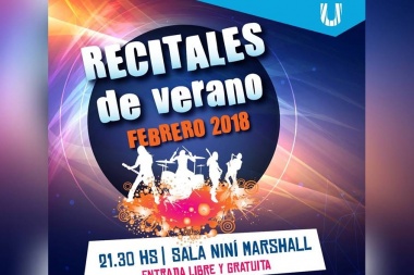 Ushuaia: comienzan este fin de semana los recitales de verano