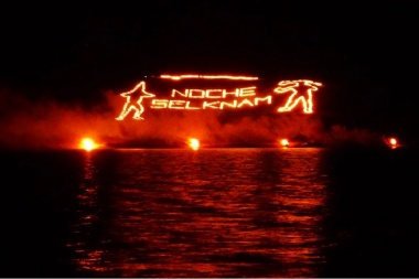 Porvenir conmemoró la noche Selk’nam en Tierra del Fuego