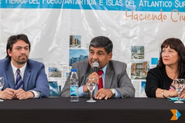 Arcando recordó el trabajo encarado para sanear el barrio Colombo en Ushuaia