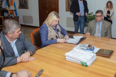 Convenio con el Tribunal de Cuentas: "Quiero una administración ordenada", dijo Bertone