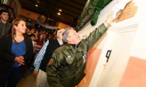 Las aulas del Cpet llevan el nombre de veteranos de Malvinas