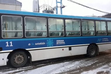 El servicio público de colectivos está equipado para el invierno
