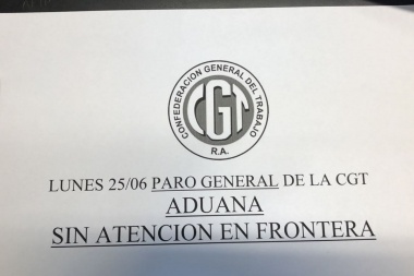 Por el paro de la CGT, entrar o salir de Tierra del Fuego el lunes 25 será misión imposible