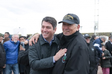 Martín Pérez: “Los riograndenses llevamos a Malvinas en el corazón"