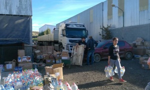 Solidaridad: La ayuda de los riograndenses llegó a Comodoro Rivadavia