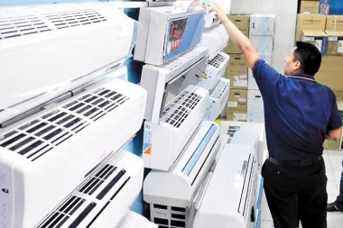 Cayó en un 16% la venta y producción de equipos de aires acondicionado en 2018