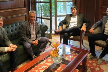 Caballero y autoridades de CAME analizaron medidas de apoyo a pymes fueguinas
