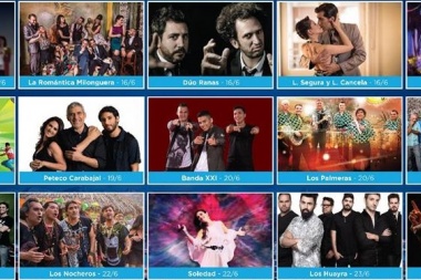 Fiesta Nacional de la Noche más Larga: Artistas, días y horarios de los shows
