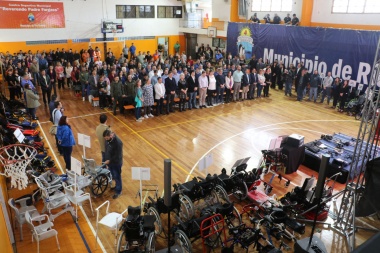 Más elementos del Banco Ortopédico: “Muchos fueguinos verán mejorar su calidad de vida”