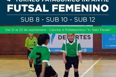 Futsal: Torneo Patagónico de Menores en Ushuaia