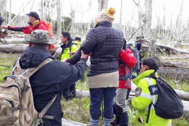 "Una verdadera alegría haber encontrado sana y salva a Mónica Rocha", destacó Bertone