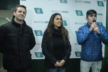 El Partido Verde presentó sus candidatos a concejales de Río Grande