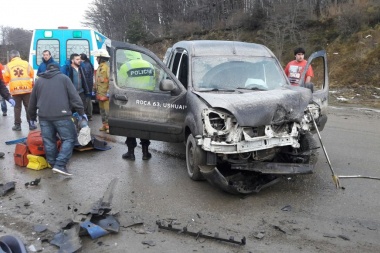 Choque fatal en Ushuaia: falleció una mujer