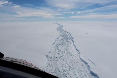 ¿Es el cambio climático el responsable del desprendimiento del iceberg en la Antártida?
