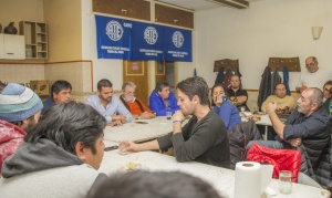 "Fue un muy buen encuentro": Vuoto se reunió con dirigentes de ATE