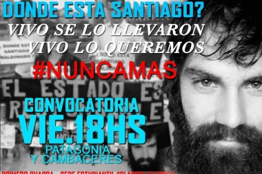 Rio Grande marcha nuevamente para pedir por la aparición de Santiago Maldonado