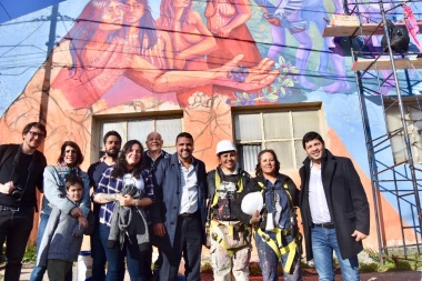 Finalizó el primer 'Encuentro Internacional de Muralismo'