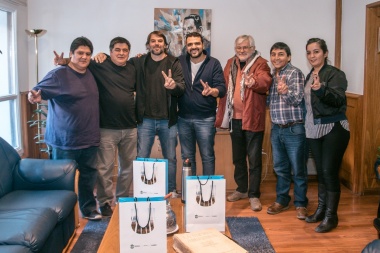 El intendente Vuoto recibió a representantes de ATE Santa Fe, Neuquén y Capital Federal