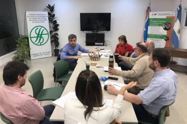 Por los impuestos, el concejal Rossi se reunió con profesionales de ciencias económicas