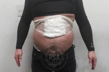 En lo que va del año, ya detuvieron a 12 mulas con más de diez kilos de cocaína
