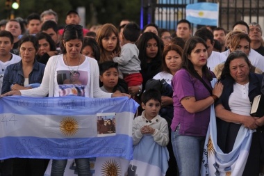 ARA San Juan: duras críticas a la Armada en una misa de familiares de los tripulantes