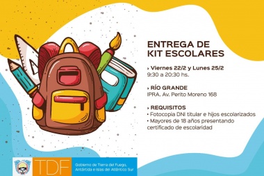 Cómo acceder a los kits escolares que entregará Gobierno