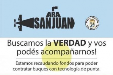 ARA San Juan: familiares lanzaron una colecta para contratar a una empresa para la búsqueda