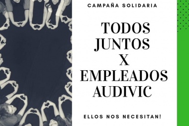 “Todos por Audivic”: organizan campaña solidaria para recolectar leche y pañales