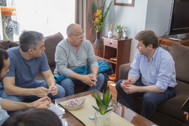 El concejal Rossi se reunió con activista de Derechos Humanos a nivel nacional