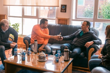 El intendente Vuoto se reunió con el vicegobernador de Chaco