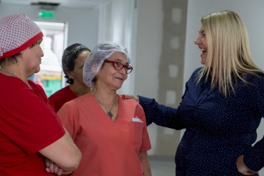 Bertone anunció que en 40 días estará lista la nueva sala de diálisis del Hospital de Río Grande