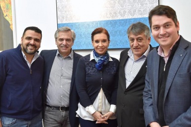 La fórmula Fernández-Fernández felicitó a Vuoto y Pérez por los triunfos en las elecciones