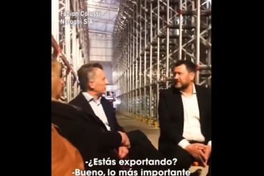Aseguran que Macri visitó una fábrica de electrodomésticos "ficticia" en Buenos Aires